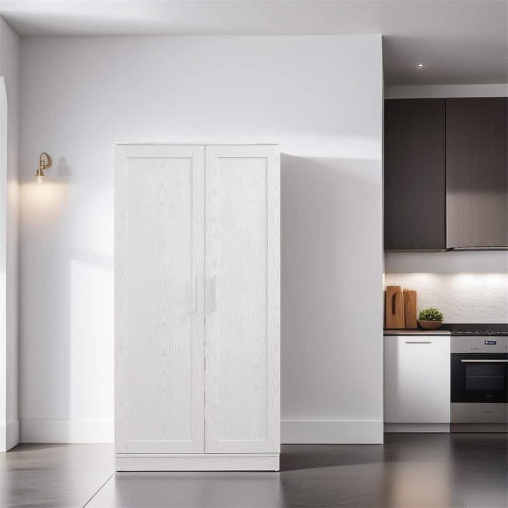 Kitchen Pantry Storage Cabinet,14-Tier Freestanding Kitchen Cupboard