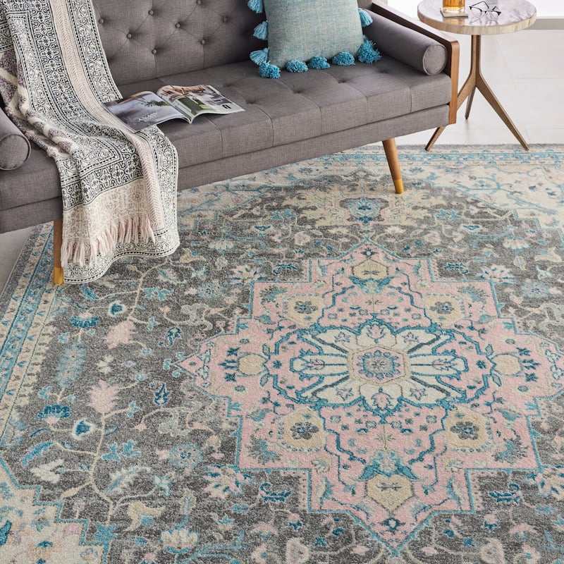 Nourison Tranquil Persian Vintage Oushak Area Rug