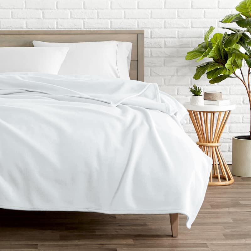 Bare Home Lightweight Polar Fleece Blanket
