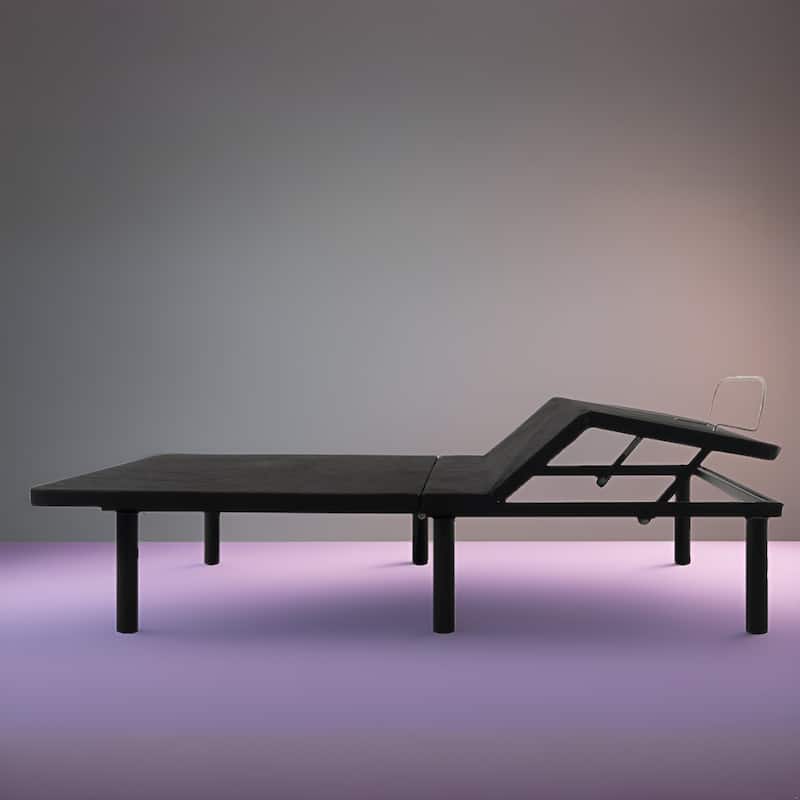 Deep Sleep Enabling Serenity Adjustable Bed Frame Full Head & Foot Incline 7 adjustable positions Wireless Remote