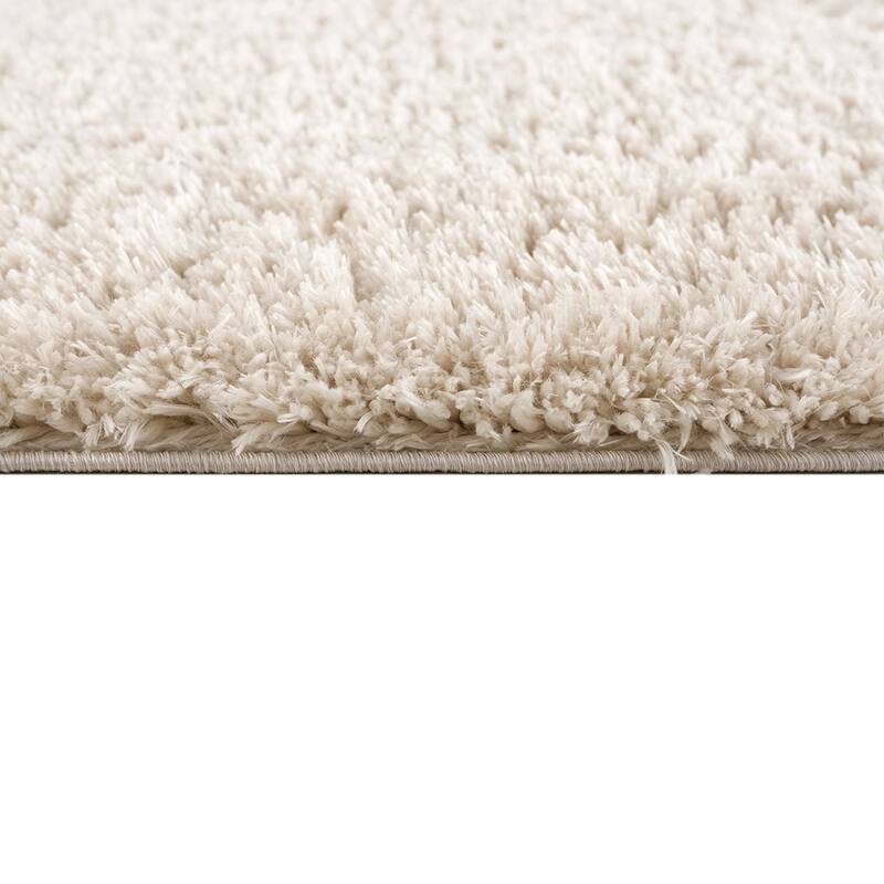 Super Soft Polyester Shag Area Rug, Plush and Cozy, Ideal for Living Room, Bedroom, and Home Décor - 9'3" x 12'3"