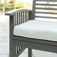 preview thumbnail 12 of 26, Middlebrook Surfside 7-Piece Acacia Outdoor Extension Dining Set - 55-79 x 35 x 30h