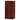 Hodedah 3 Shelf Home and Office Organization Storage Bookcase Cabinets, Mahogany - 22.05