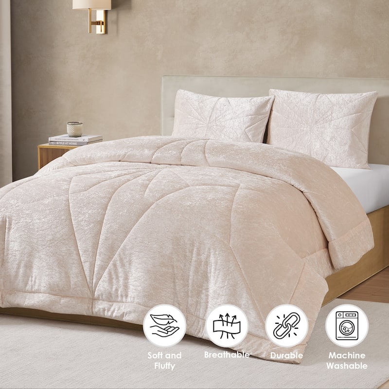 Gabriel Geometric Quilted Comforter Set