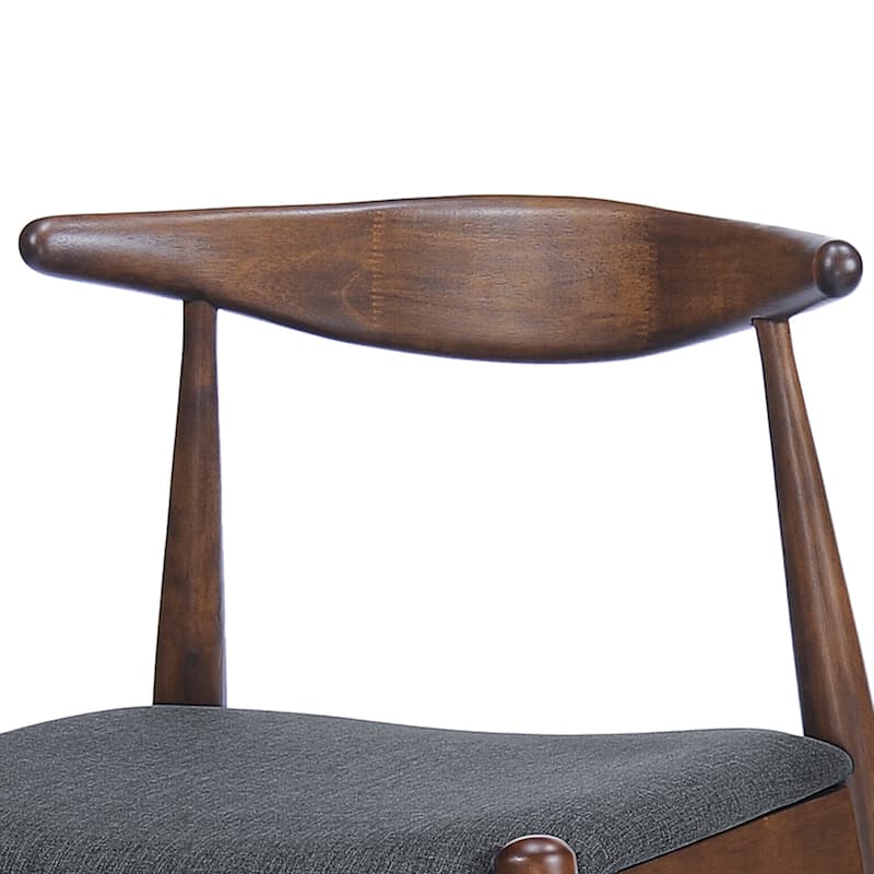 Francie Mid-Century Modern Dining Chairs (Set of 2) by Christopher Knight Home - 20.50" W x 20.25" L x 29.75" H