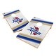 preview thumbnail 1 of 3, Tulsa Golden Hurricane 2x4 Tailgate Cornhole Boards Include Carrying Case