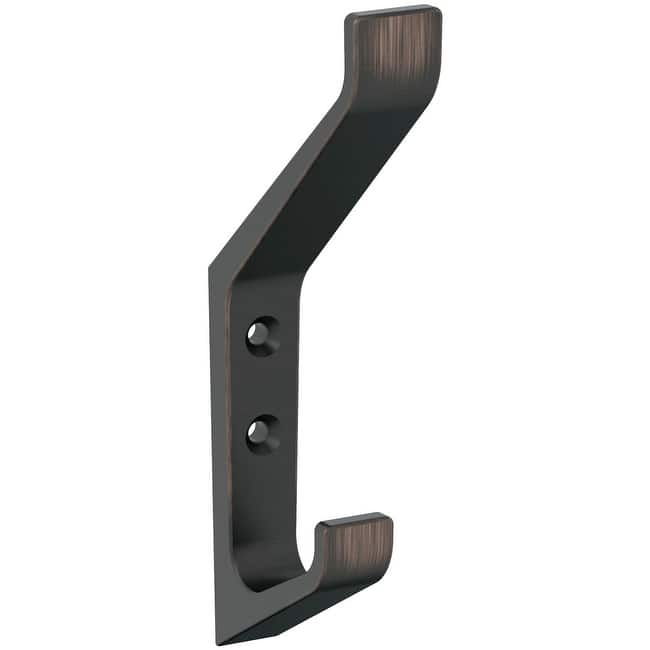 Amerock H37003 Emerge Double Robe Hook - Oil Rubbed Bronze