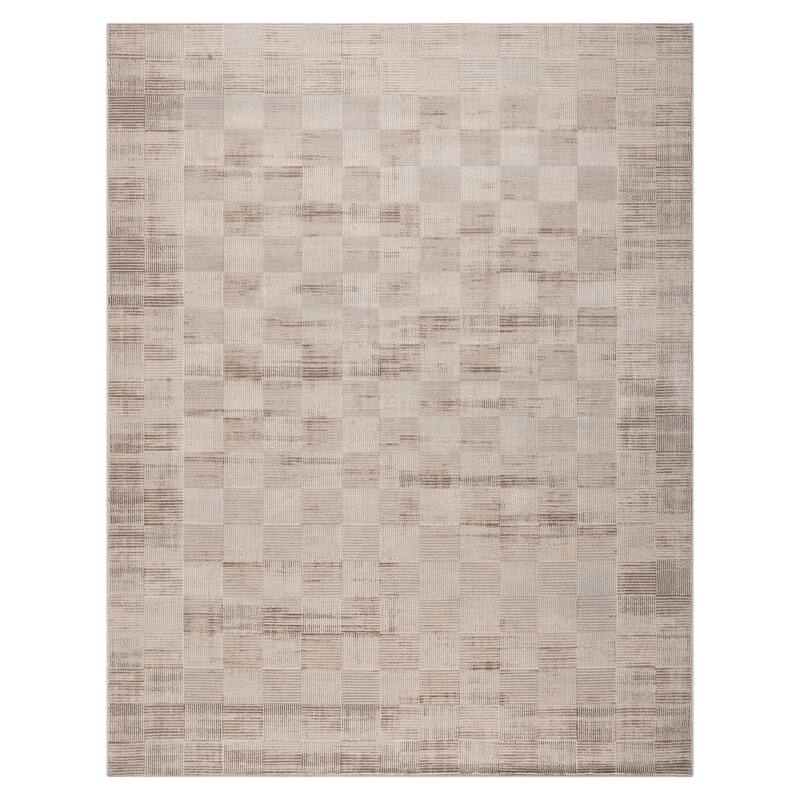 Gertmenian Flora Transitional Casual Modern Soft High-Low Polypropylene Polyester Indoor Area Rug Collection