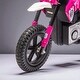 preview thumbnail 13 of 19, 24V Kids Ride-On Electric Motorcycle, 200W Motor, Adjustable Speed, LED Lights, Bluetooth & Music, 3.11-9.32MPH, Ages 5-15