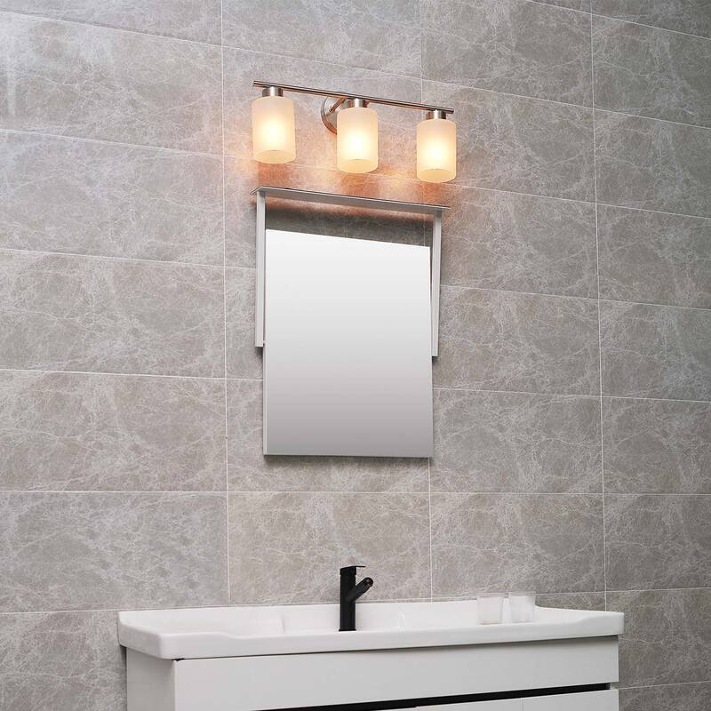 Bellevue Lydia 3 Light 23" Wide Bathroom Vanity Light with Frosted