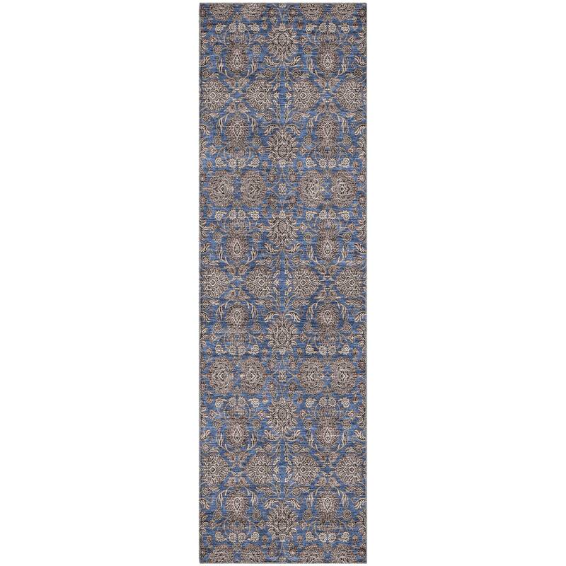 Premium Washable Super Soft Floral Borderless Mayfield Rug