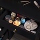 preview thumbnail 24 of 24, 5-Drawers Makeup Vanity Table Set with Lighted Mirror (PINK/BLACK) - 52"H
