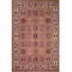 preview thumbnail 1 of 5, Tribal Kazak Patrick Pink/Beige Wool Rug - 9'1'' x 12'0''