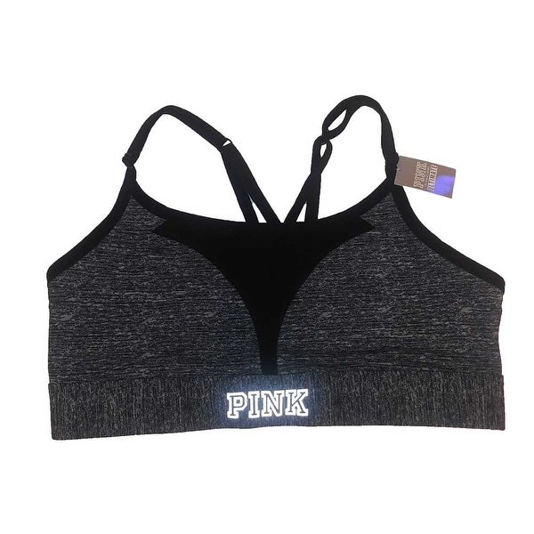 pink ultimate unlined sports bra