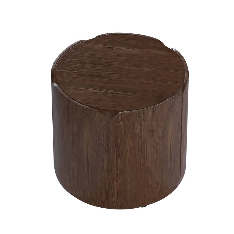 GDFStudio Kaelwyn MGO Cylindrical Waterproof Coffee Table