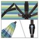 preview thumbnail 79 of 89, North Bend 9-foot Auto-tilt Round Sunbrella Patio Umbrella by Havenside Home