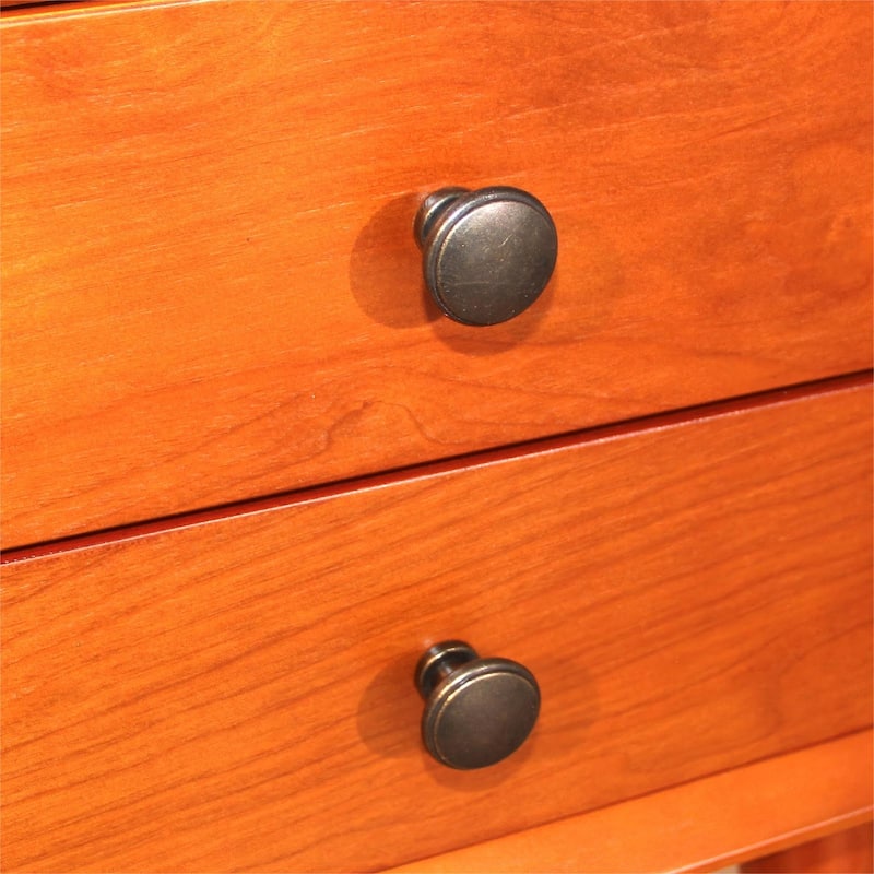 Small Side Table End Table with Storage Drawers, Simple Storage Cabinet Seadrift Nightstand Coffee Table Corner Table