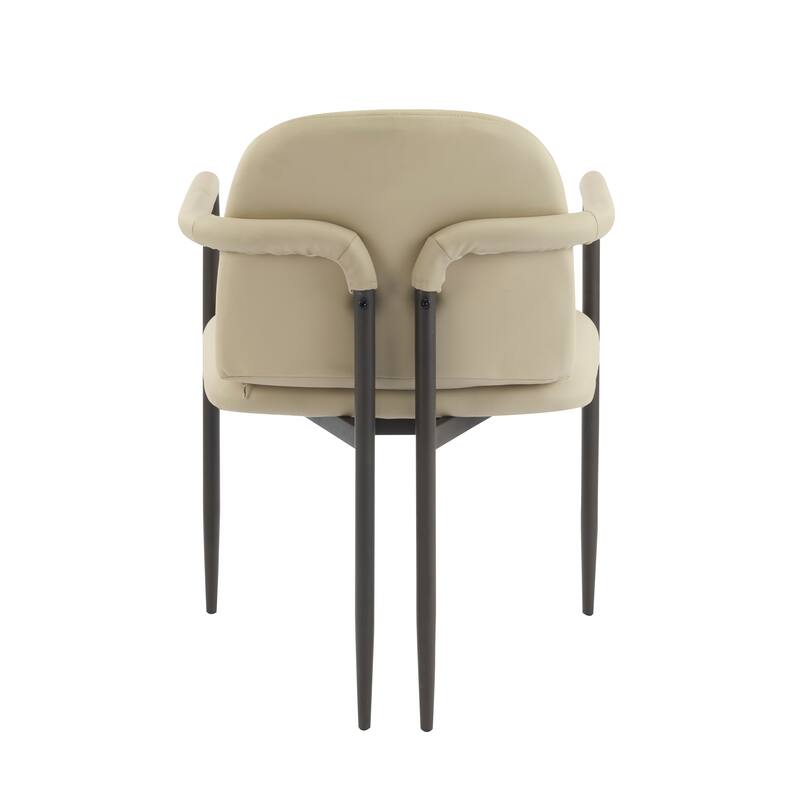 Upholstered Arm Chair Dining Chairs (Set of 2)