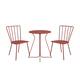 The Novogratz Poolside Collection Heidi 3 Piece Outdoor Bistro Set 3 Piece