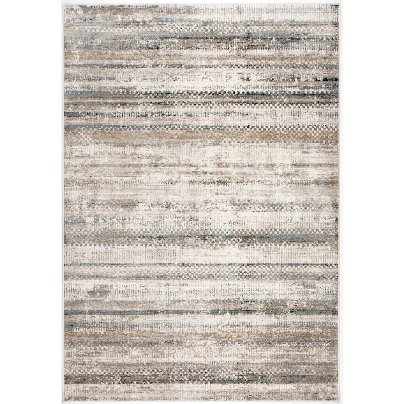 Christian Abstract Striped Area Rug
