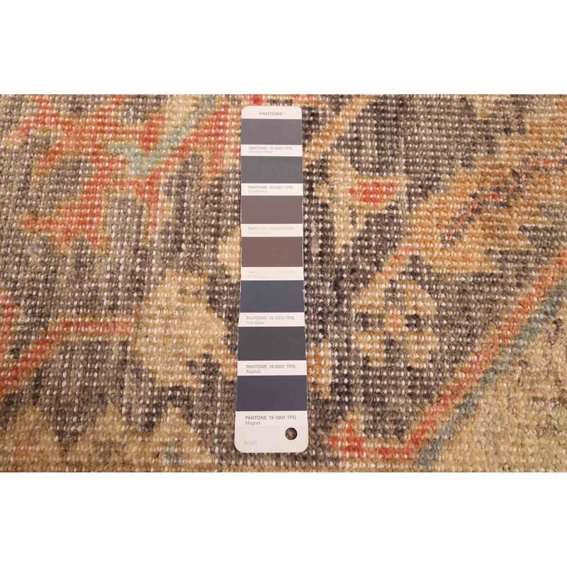 ECARPETGALLERY Hand-knotted Jules Serapi Charcoal Wool Rug - 8'10 x 11'11