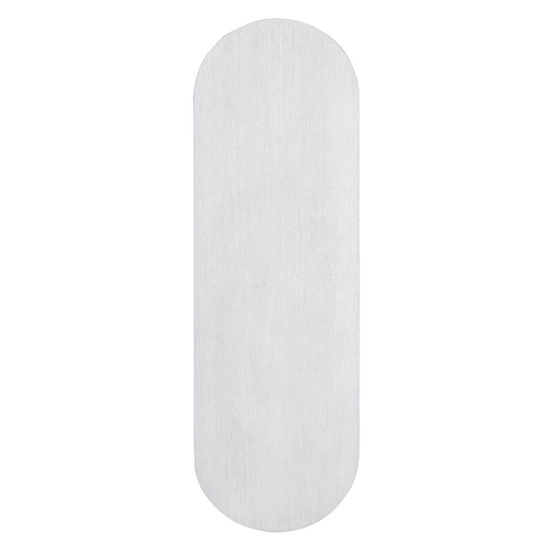 Elegant Minimalist Console Table with Rounded Edges