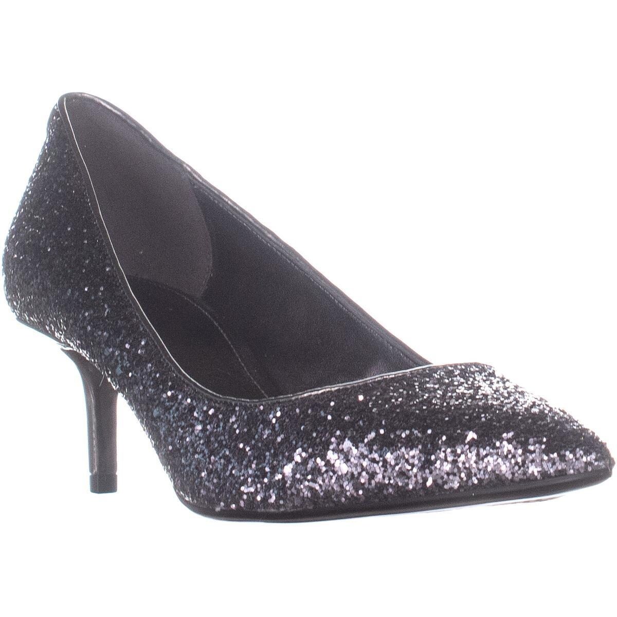 michael kors flex kitten pump navy