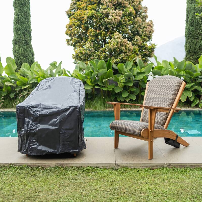 Cambridge Casual Camden Set of 5 Teak Outdoor Conversation Sets with Padded Woven Seats