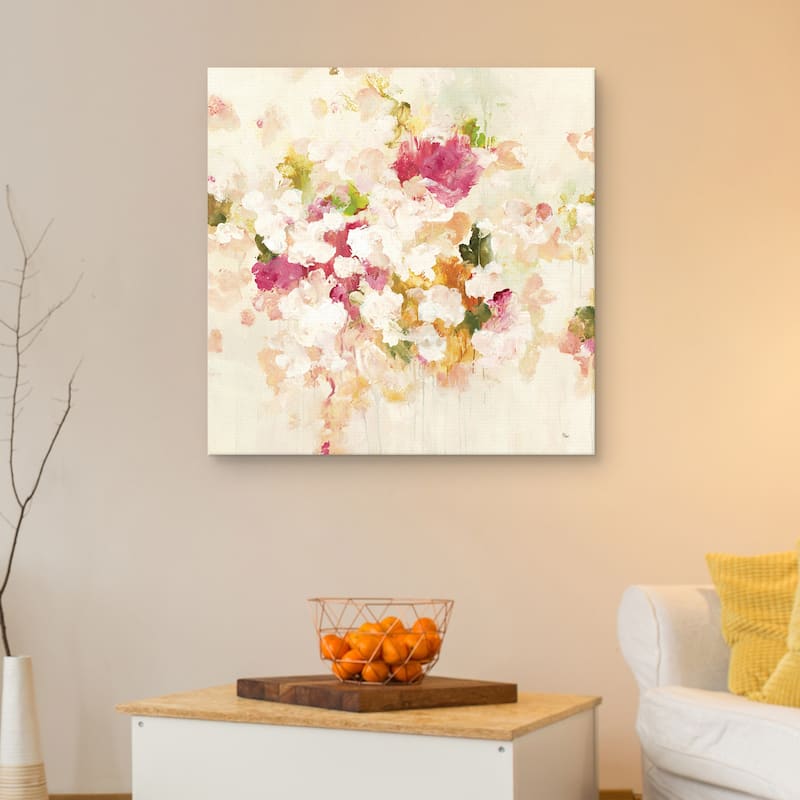 Floral Muse IV by Lisa Ridgers Canvas Art Print