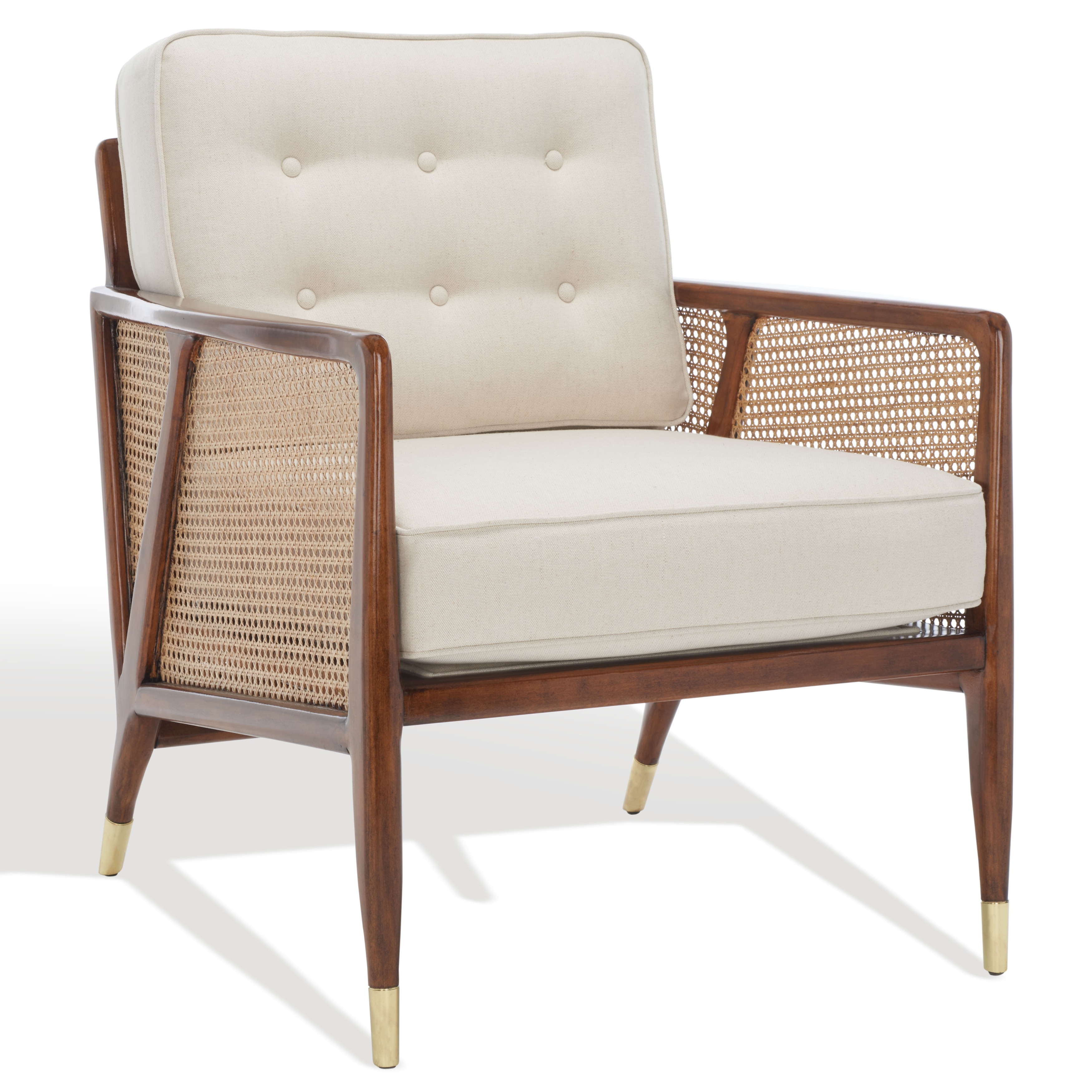 Nadia caned accent chair sale