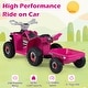 preview thumbnail 17 of 26, Gymax Kids Electric ATV Car 6V Battery-Powered Ride on Toy w/Removable