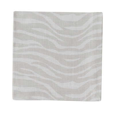 Split P Zebra Printed Napkin Set of 4 - 20" X 20"