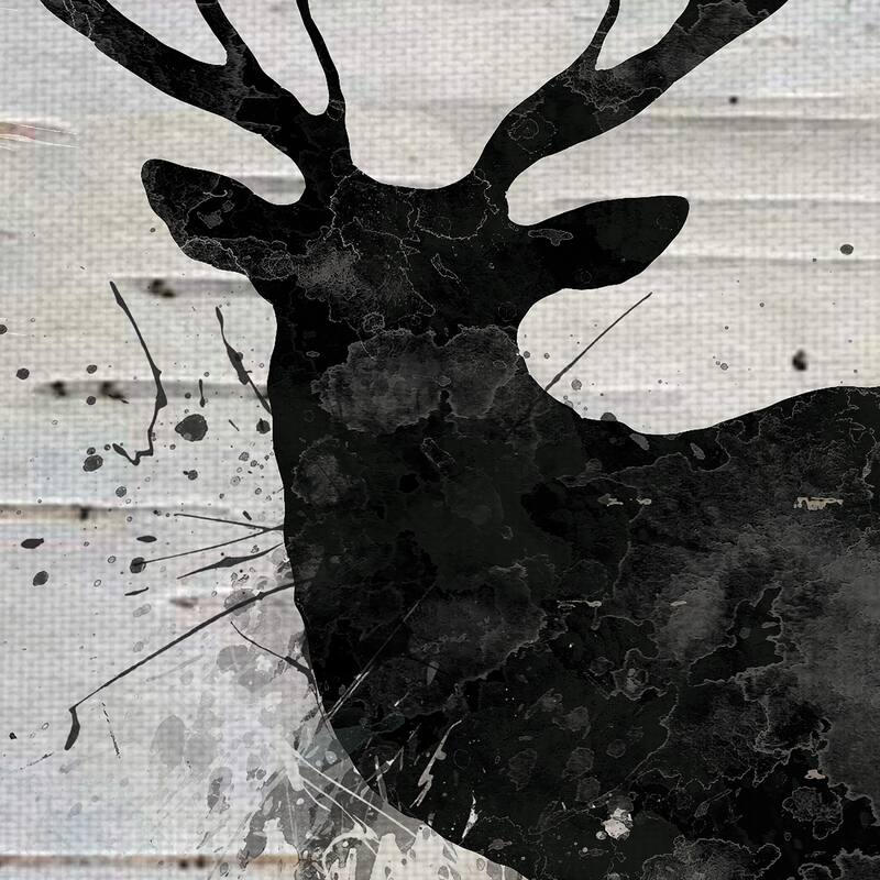 Birchbark Deer by Carol Robinson Canvas Art Print