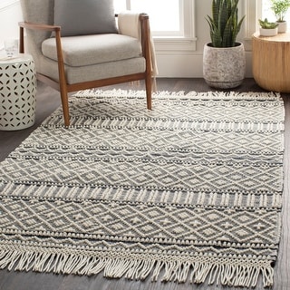 Livabliss Adamsen Handmade Modern Wool Area Rug