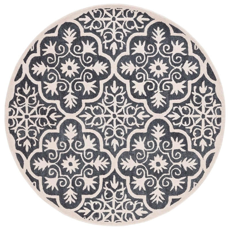 SAFAVIEH Handmade Metro Raphy French Country Wool Rug