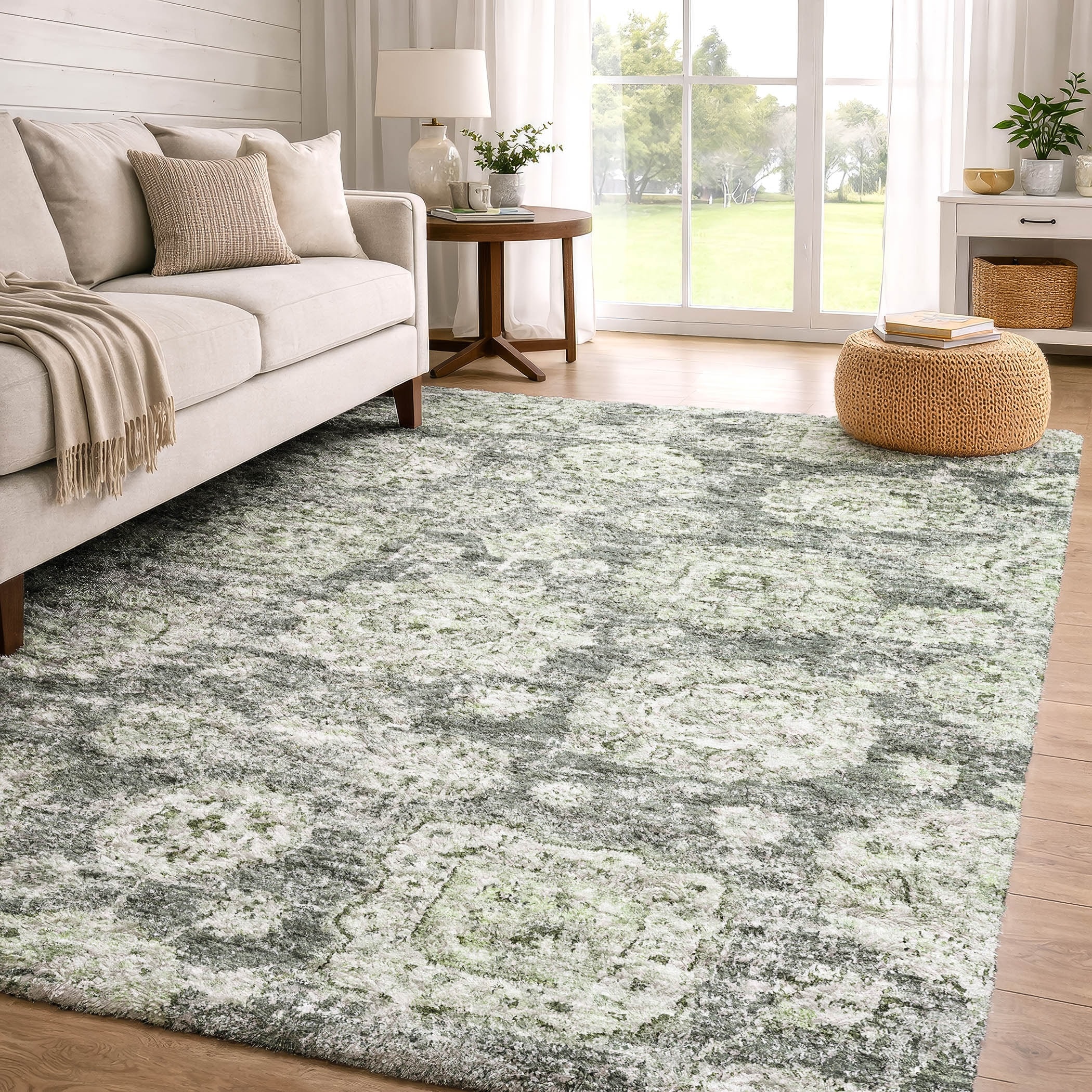 Premium Washable Super Soft Traditional Ravinia Dream Shag Rug