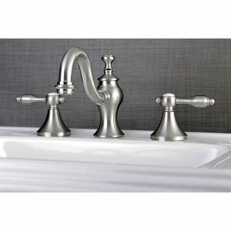 Kingston Brass Tudor Widespread Bathroom Faucet - Includes Metal