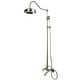 preview thumbnail 3 of 4, Kingston Brass Vintage Clawfoot Tub Faucet Package with Shower Combo Brushed Nickel