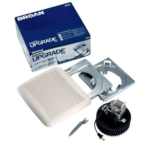 Shop Broan 690 Bathroom Fan Upgrade Kit 60 Cfm Overstock 12553478