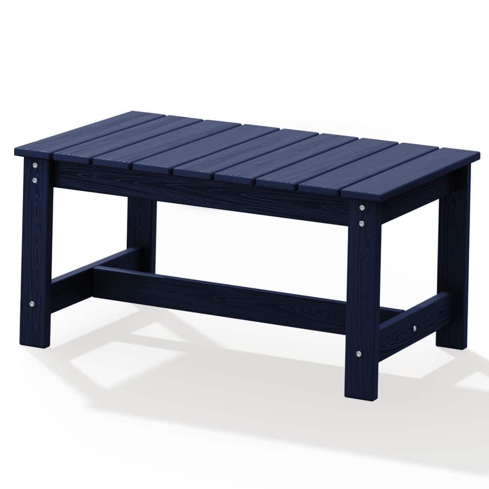 Outdoor Patio HDPE Rectangle Coffee Table