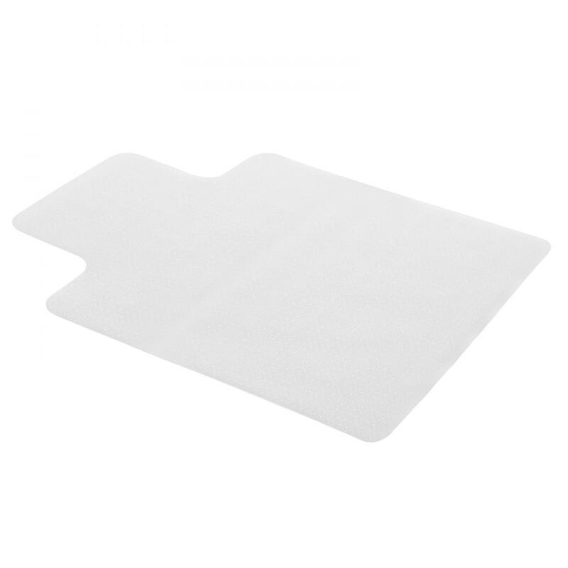 Transparent Frosted Chair Mat 36x48in Non-Slip Carpet Protector