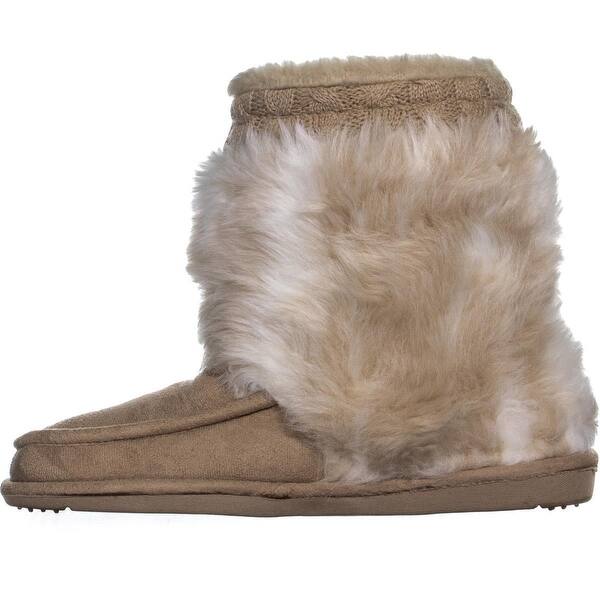 Shop Dr Scholl S Chewy Winter Boots Cream Overstock 24018889