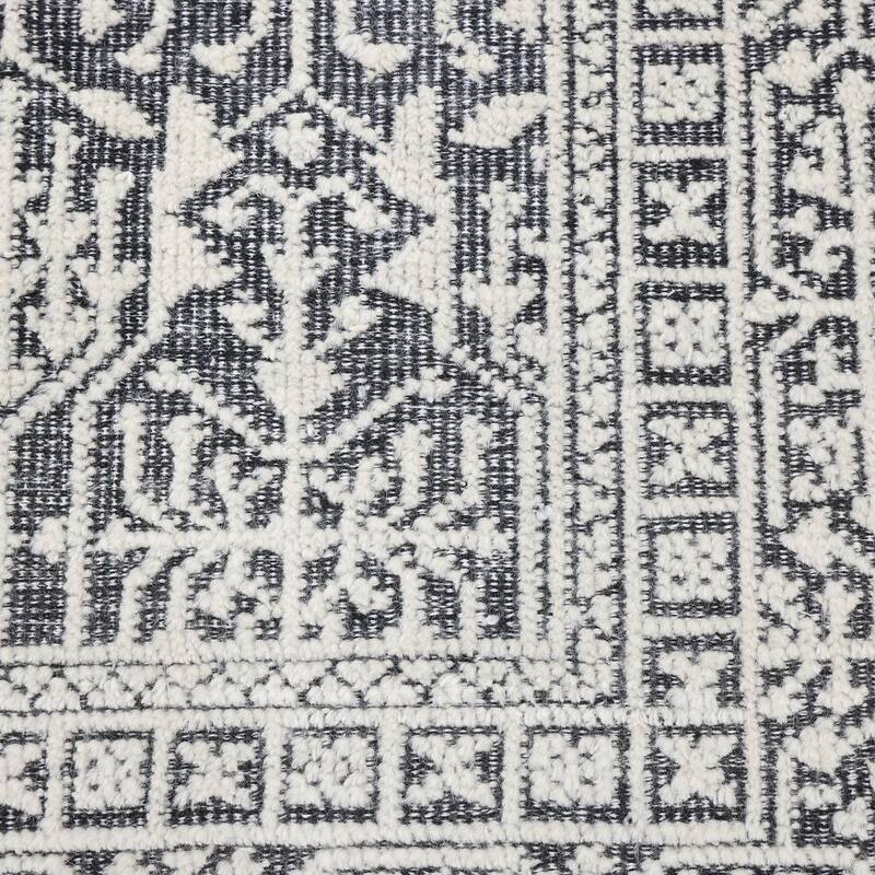 Overton Handmade Modern Contemporary Oriental Area Rug