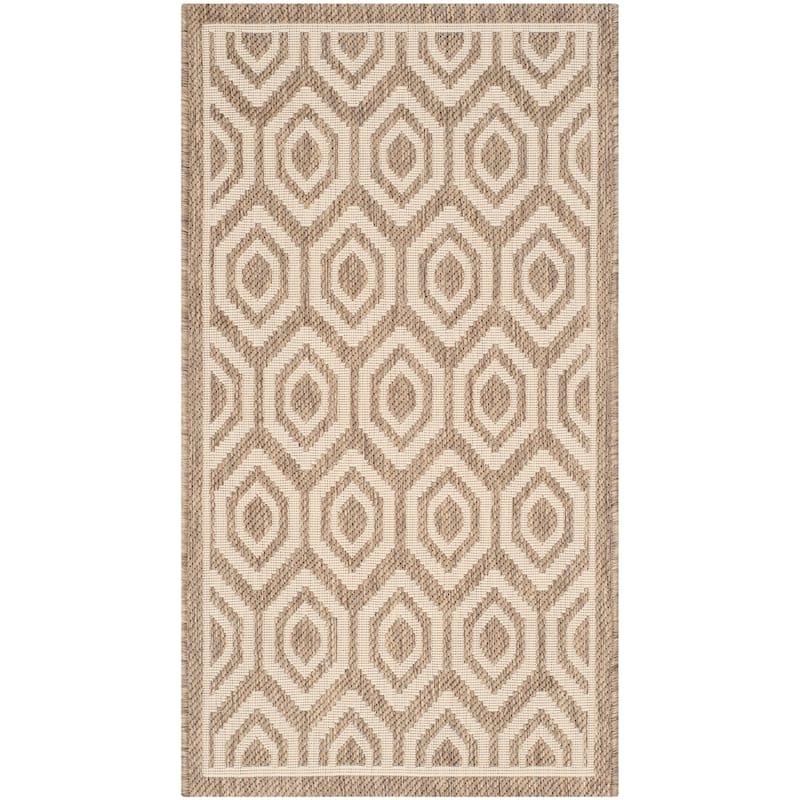 SAFAVIEH Courtyard Carolee Indoor/ Outdoor Patio Backyard Rug