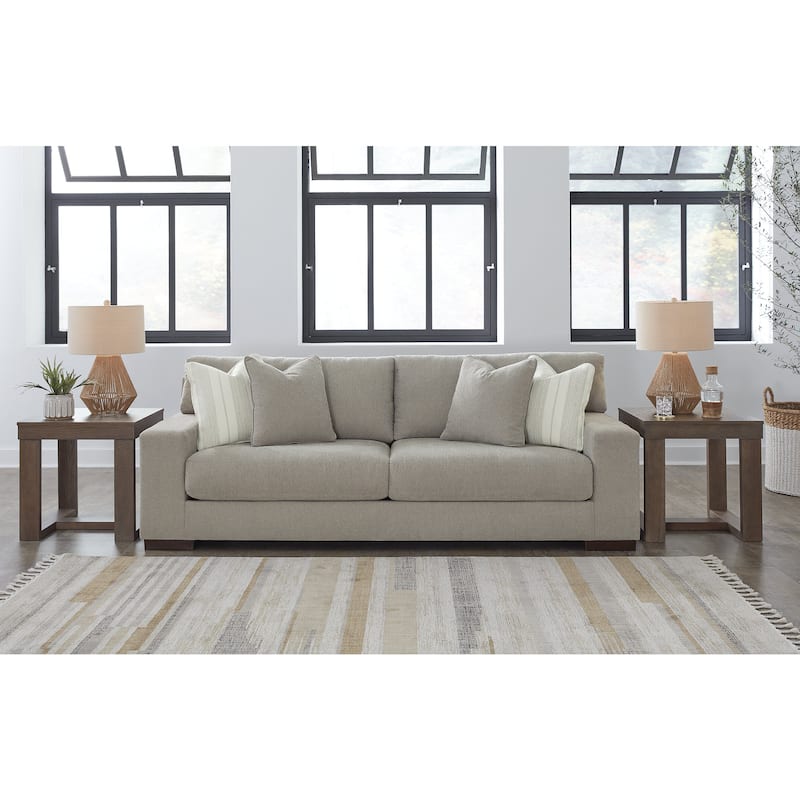 Signature Design by Ashley Maggie Gray 2-Piece Upholstery Package - 96" W x 40" D x 37" H