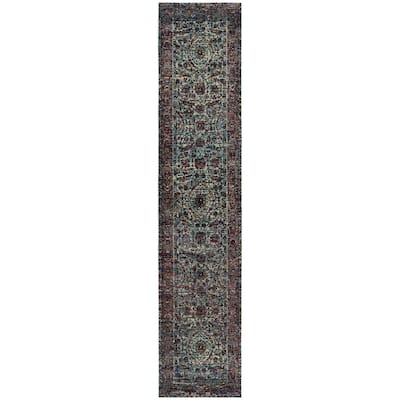 Style Haven Adalynn Bordered Floral Traditional Area Rug