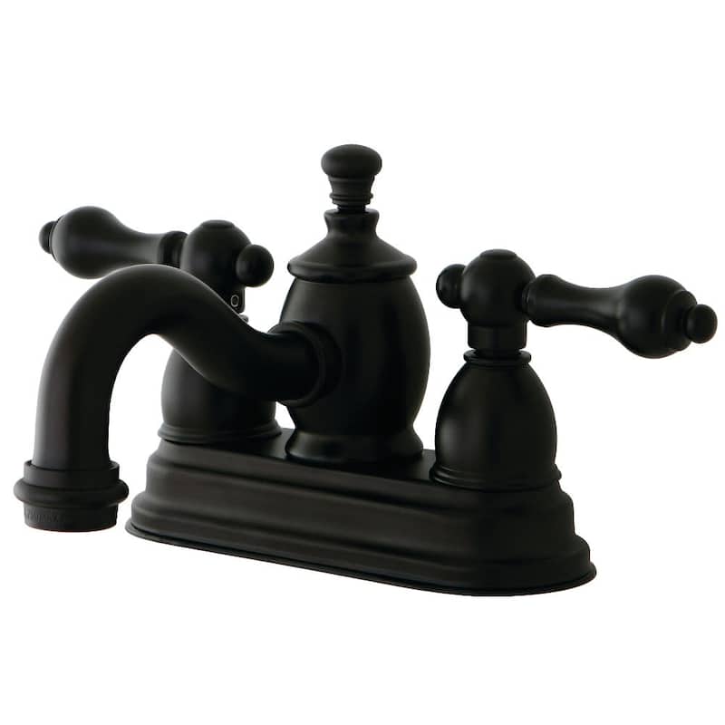 Kingston Brass English Country 1.2 GPM Centerset Bathroom Faucet with - Oil Rubbed Bronze