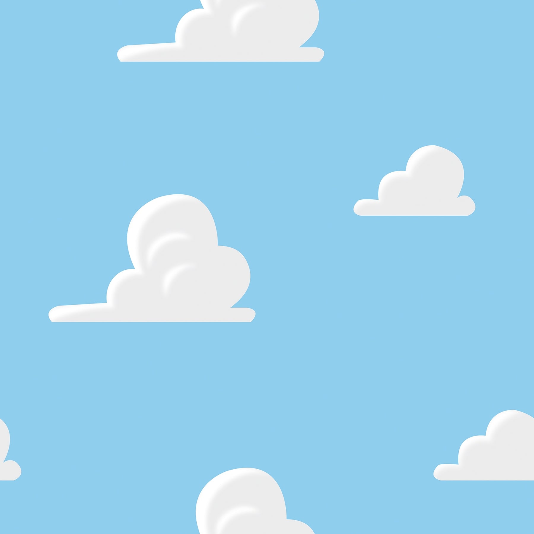 RoomMates Disney Toy Story Cloud Blue Peel and Stick Wallpaper