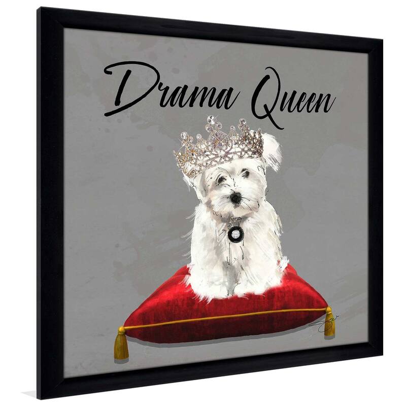 "Drama Queen Westie" by Jodi Print on Acrylic