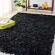 preview thumbnail 15 of 90, SAFAVIEH Handmade Leather Shag Alois Modern Rug